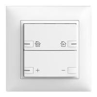 Set frontale INC EDIZIOdue zepAIR variatore con designazione, con LED bianco