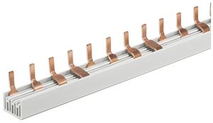 Peigne de raccordement WM S-4L-1000/16 56×à pointe 17.8mm 80A 16mm² gris