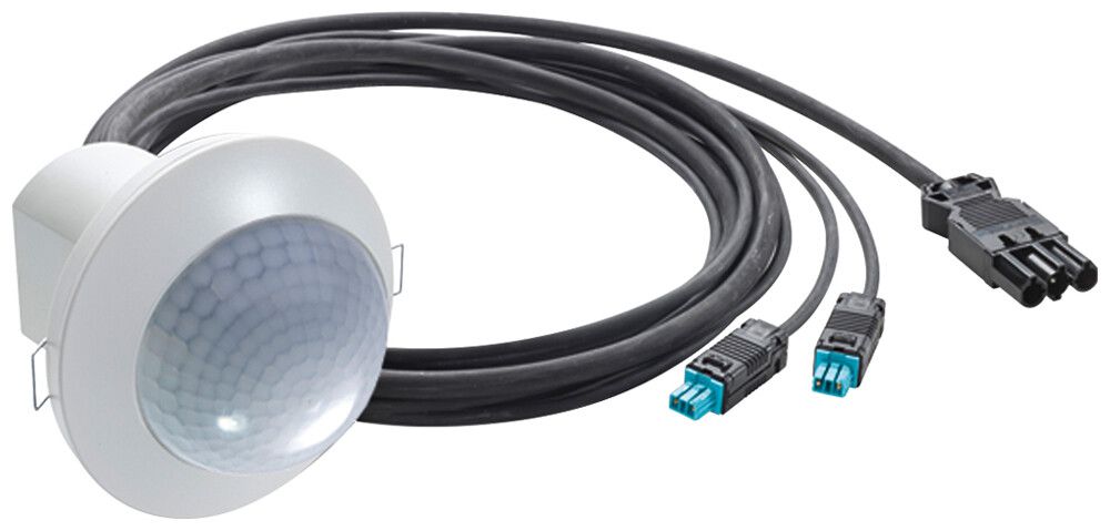 Détecteur de présence ENC ESYLUX PD-C 360i/24 DUO DALI avec GST, blanc