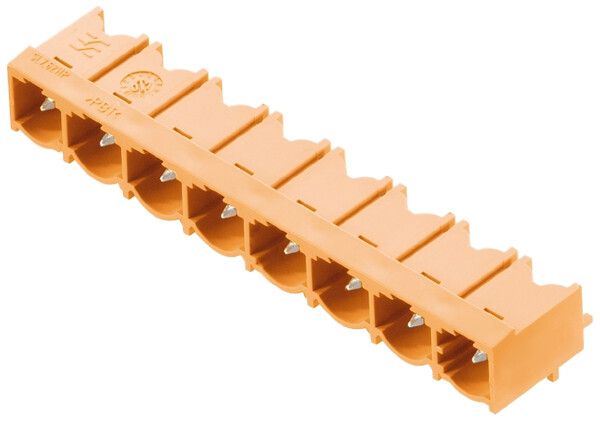 Stiftleiste Weidmüller SL HP geschlossen THT 7.62mm 2L 90° 3.2mm orange