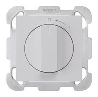 UP-Schwenktaster 0<-1/1L hellgrau kallysto mit Drehgriff