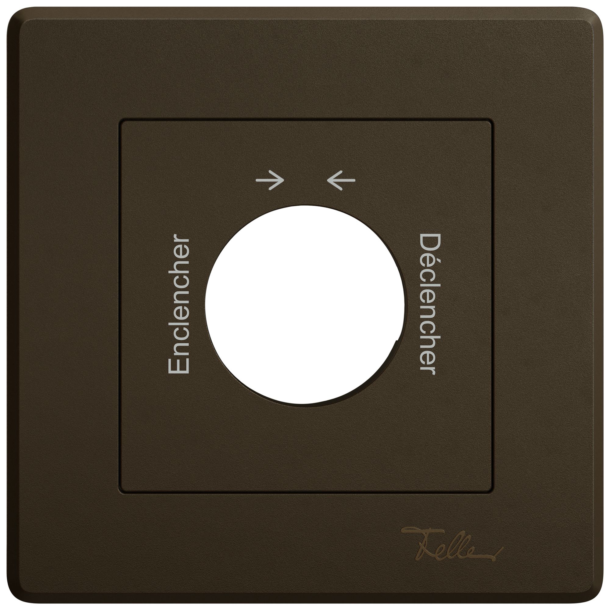 UP-Montageset EDIZIO.liv SNAPFIX® f.Schwenktaster m.Schloss Encl.→ ← Décl.br