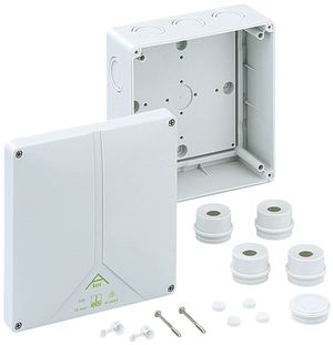 Boîte dérivation AP Abox 160 vide, 180×180×91mm