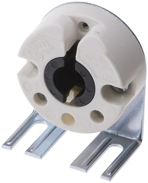 Fassung G13, Vossloh LPH=25mm Aufbau ungefedert L-Winkel