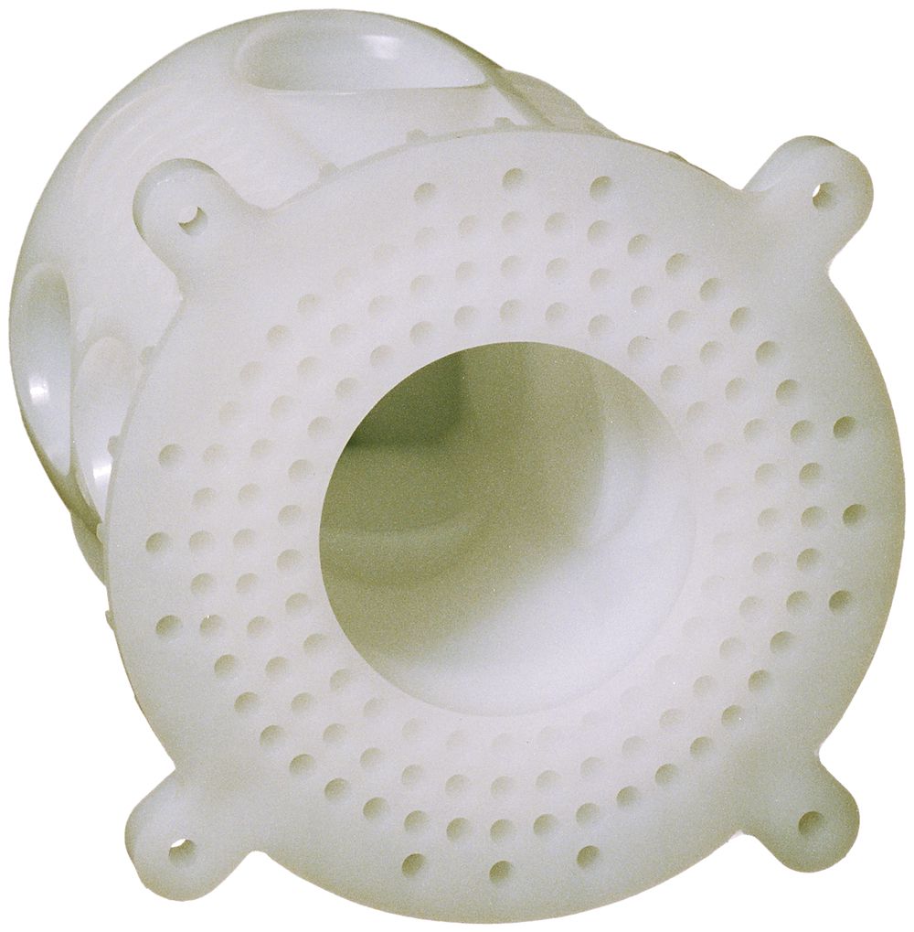 Wandlampendübel HSB Ø71mm weiss halogenfrei