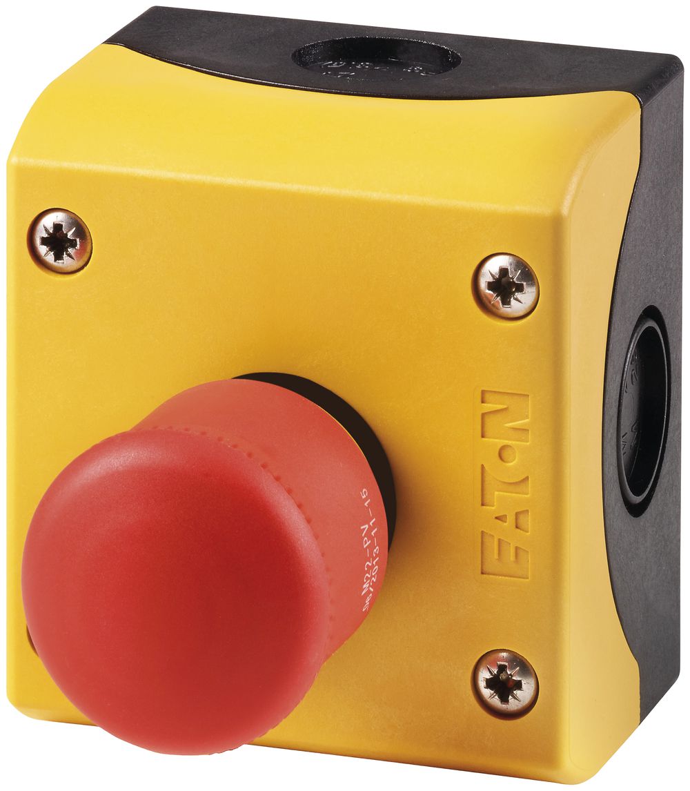 AP-Not-Aus-Taster ETN 1S/1Ö rot