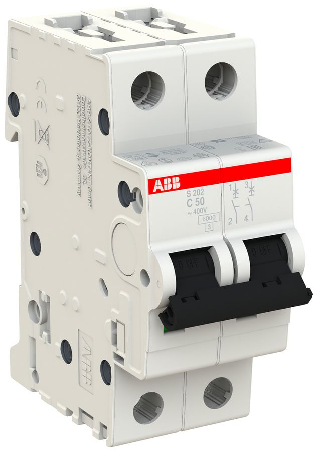 Leitungsschutzschalter ABB S202-C50 50A C 6kA