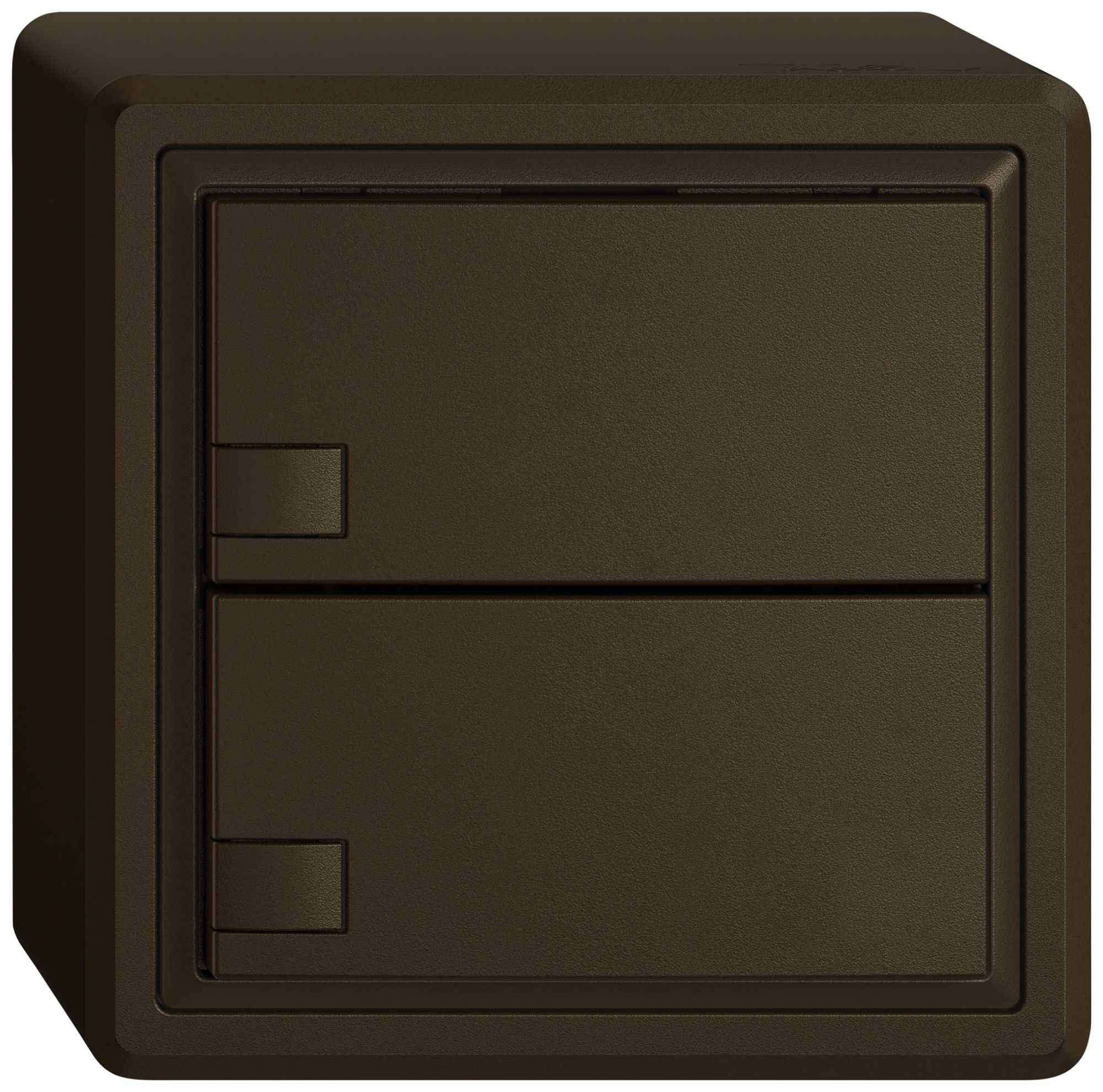 Pulsante KNX RGB AP EDIZIO.liv SNAPFIX® sensore temp.s.LED 2× com.1T ma