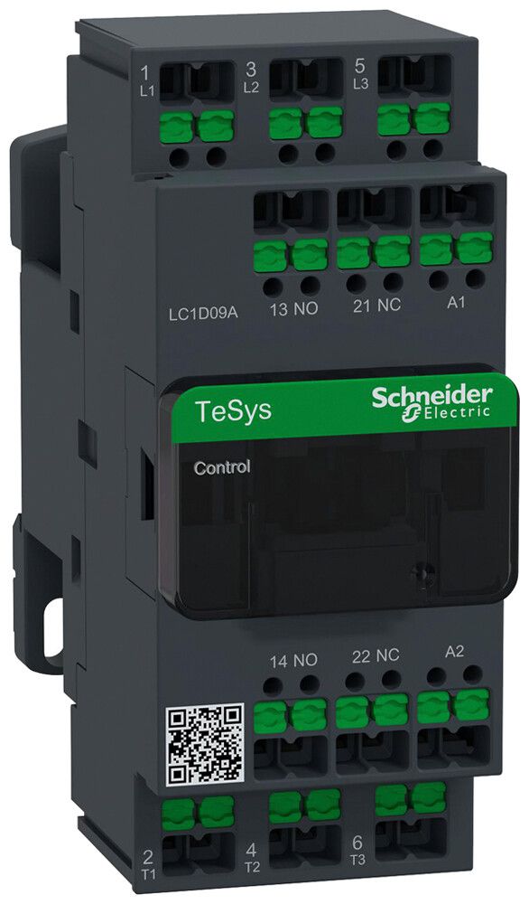 Contattore di potenza TeSys 220VAC 3NO 25A 9A 440V 1NO 1NC