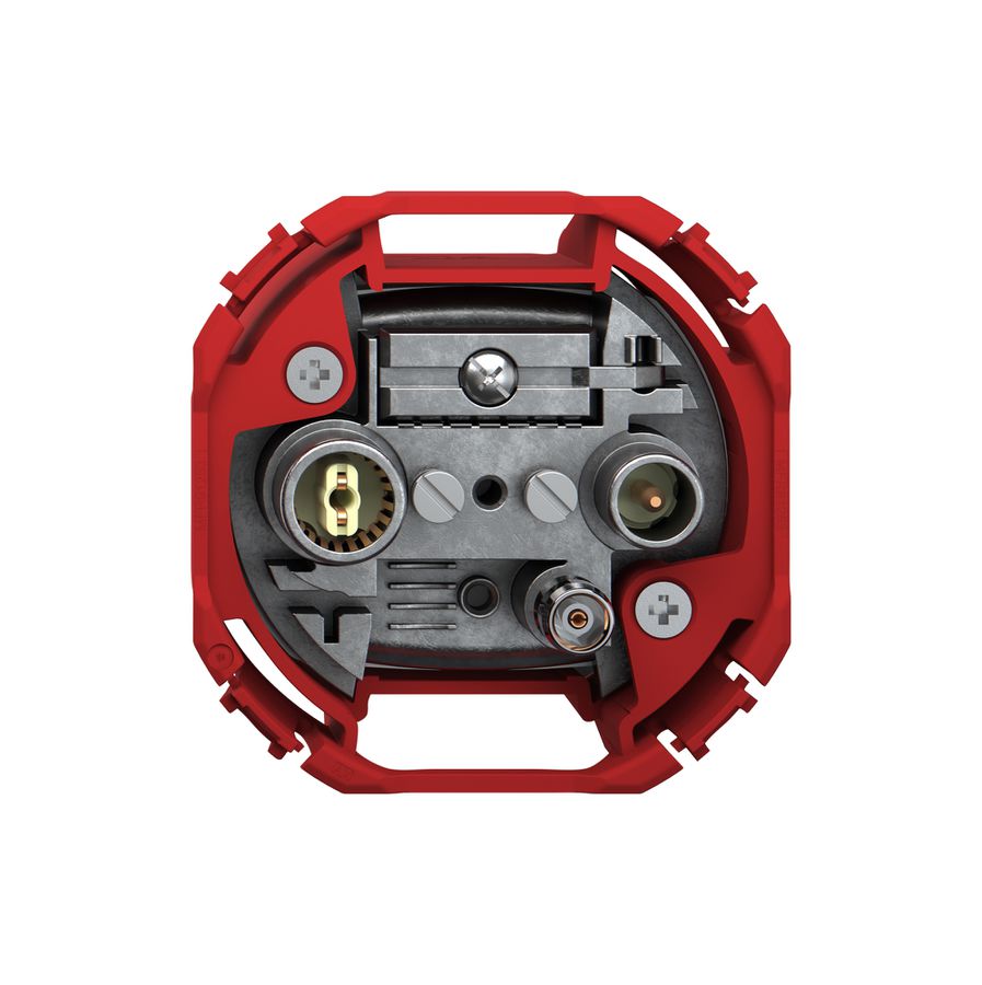 Antennendose TV-R-Daten Feller SNAPFIX® 15dB