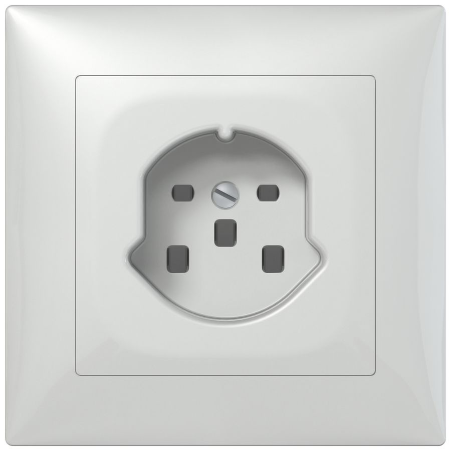 Presa INC SIDUS B T25 bianco lucido