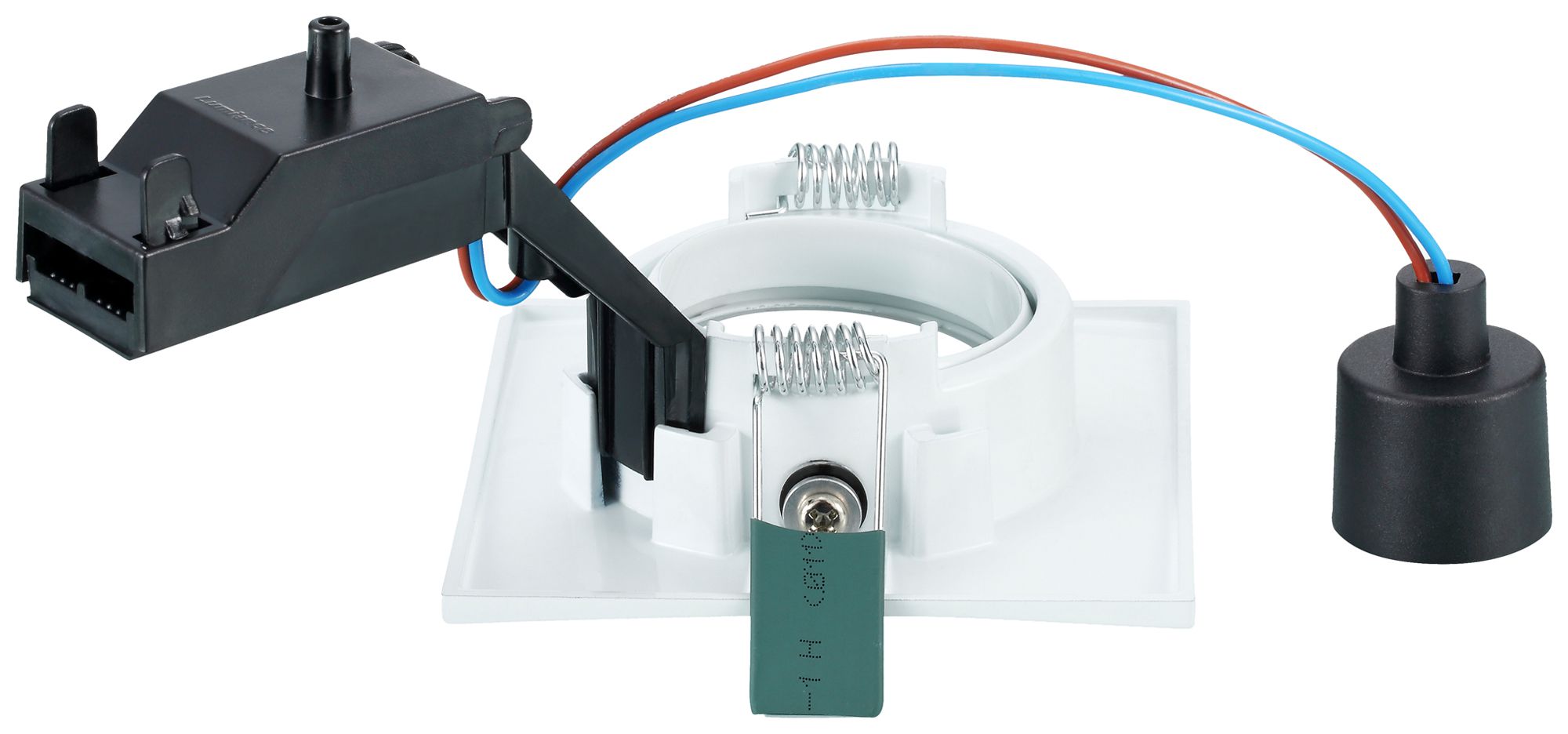 EB-Spot Sylvania INSET GU10 1×75W IP20/44 100×95×95mm weiss