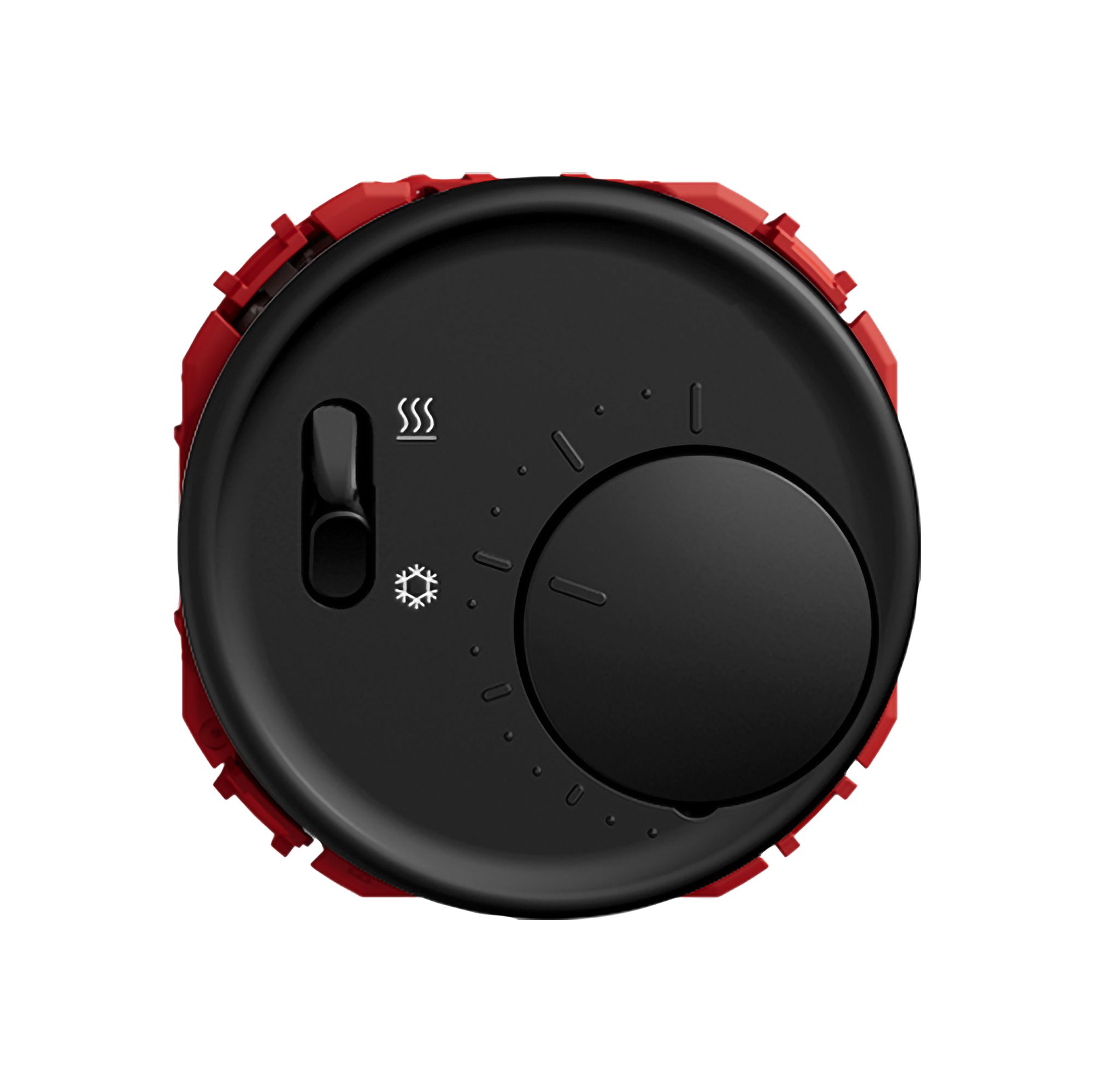 Termostato ambiente STANDARDdue SNAPFIX® inter.risca./refrig.230V AC 50Hz ne