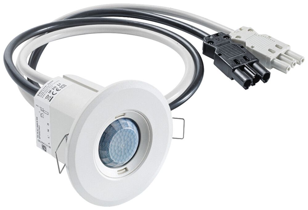 UP-Präsenzmelder ESYLUX PD-FLAT-E 360i/8 RW GST, weiss