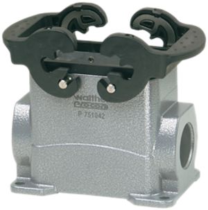 Sockelgehäuse Walther PROCON P751042MS, Stutzen 1×M25, H=74mm, Al