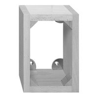 Quadro di montaggio AP FLF 2×2 legno duro laccato
