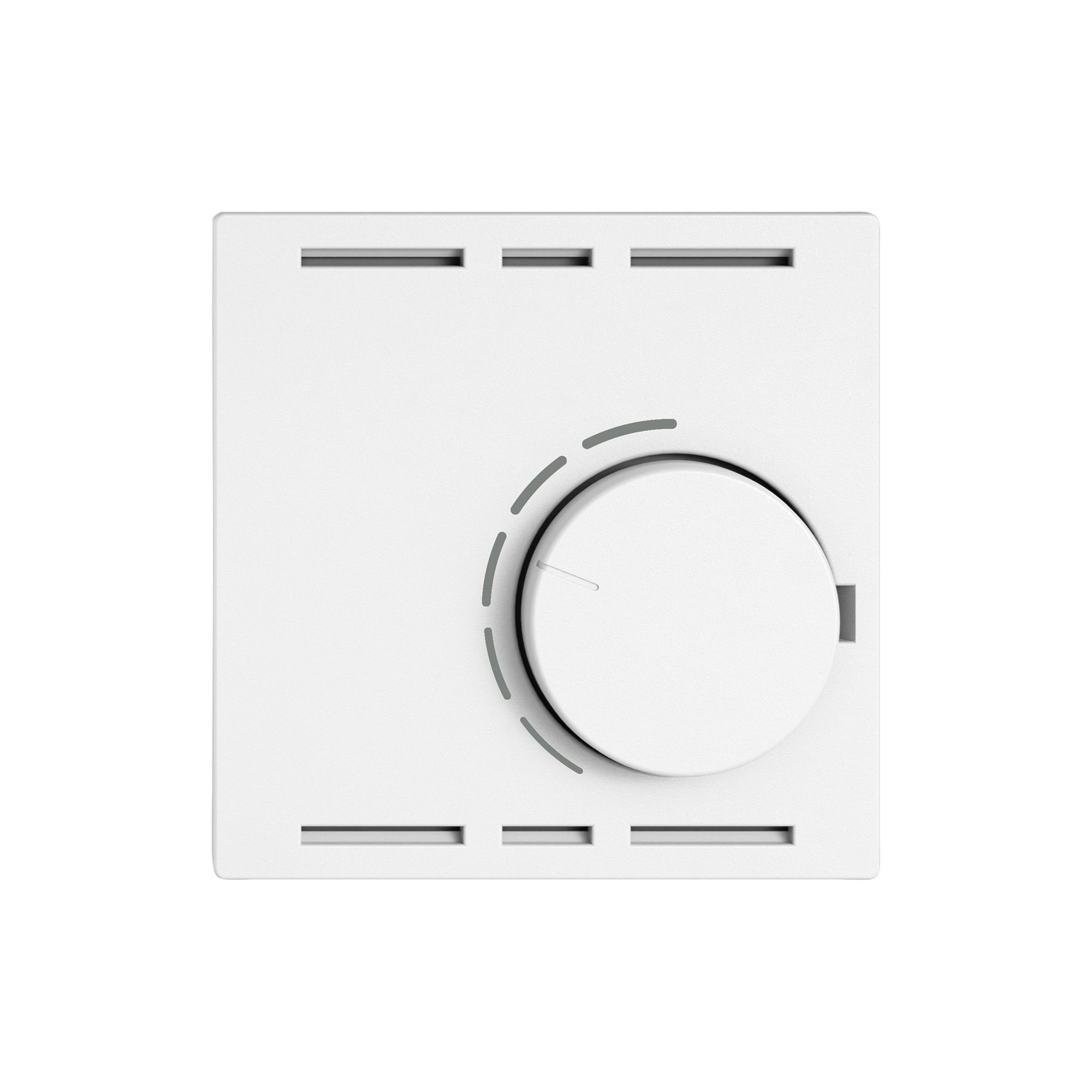 Raumthermostat EDIZIO.liv SNAPFIX® ohne Schalter 230VAC 50Hz ws