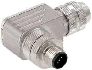 Stecker M12 Weidmüller Stift, gewinkelt Zugfederanschluss