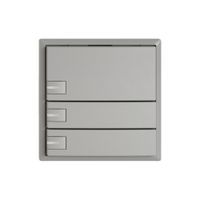 KNX-Taster RGB EDIZIO.liv SNAPFIX® Temperaturfüh.RGB-LED 3×T 1-Tbed.hgu