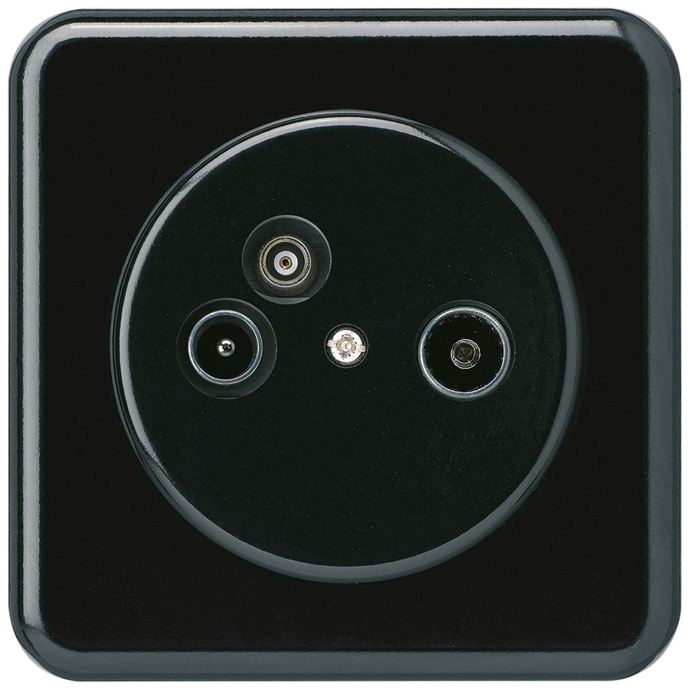 UP-Antennendose TV-R-Daten basico C 2GHz 19db schwarz