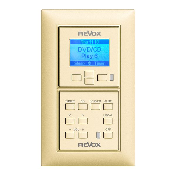 Combinaison ENC Revox vanille grd. I-I vertical EDIZIOdue