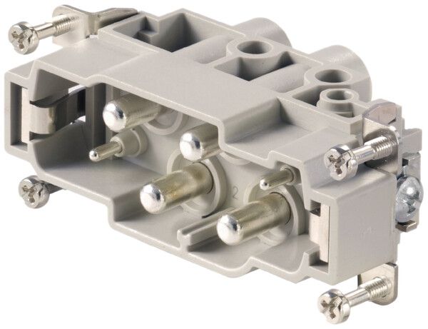 Inserto maschio Weidmüller HDC S4/2 MS 830V 80A 6L a vite grd.6