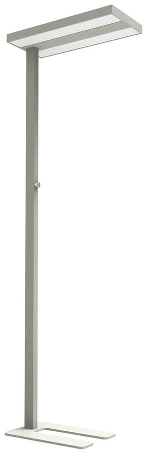 LED-Stehleuchte DOTLUX ASSISTsunlike 60W 7200lm 855 DIM Silber