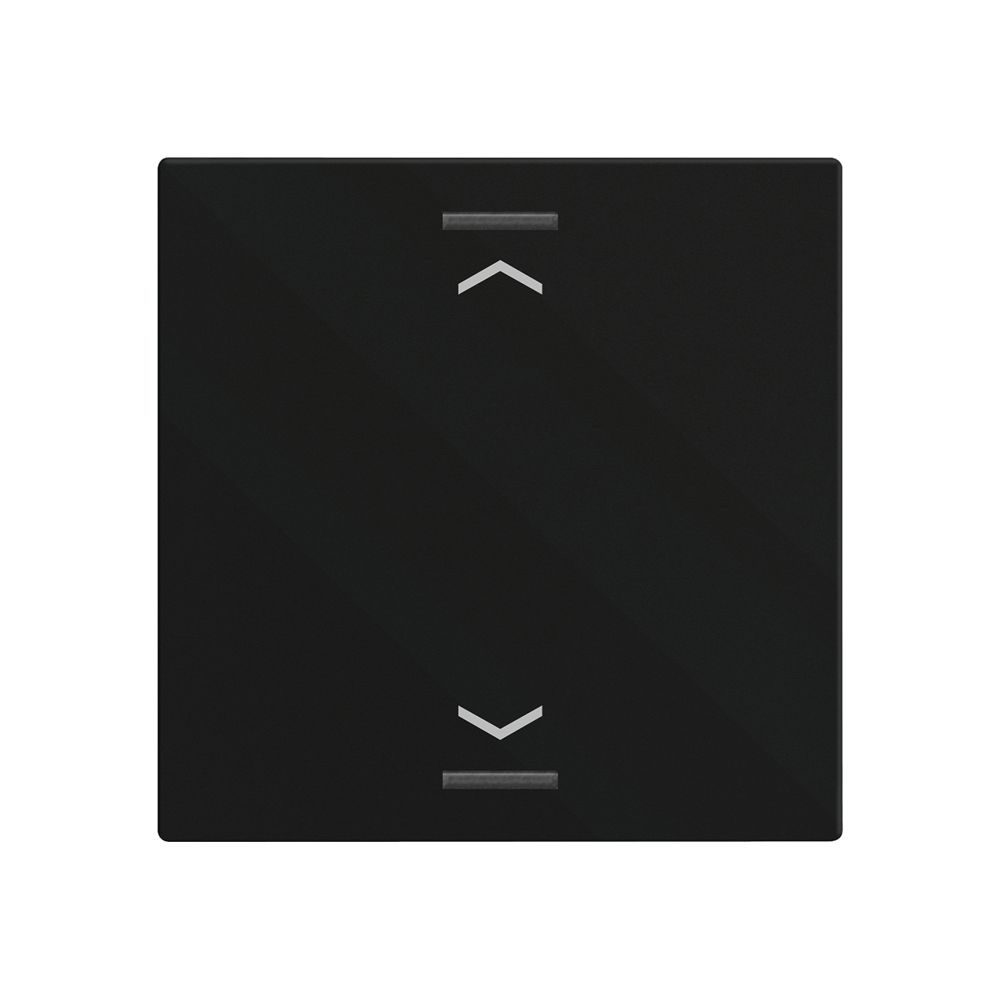 Wippe MDT BE-TAL60W116.A1 1T/2B f.Sensortasten schwarz matt "Jalousie"