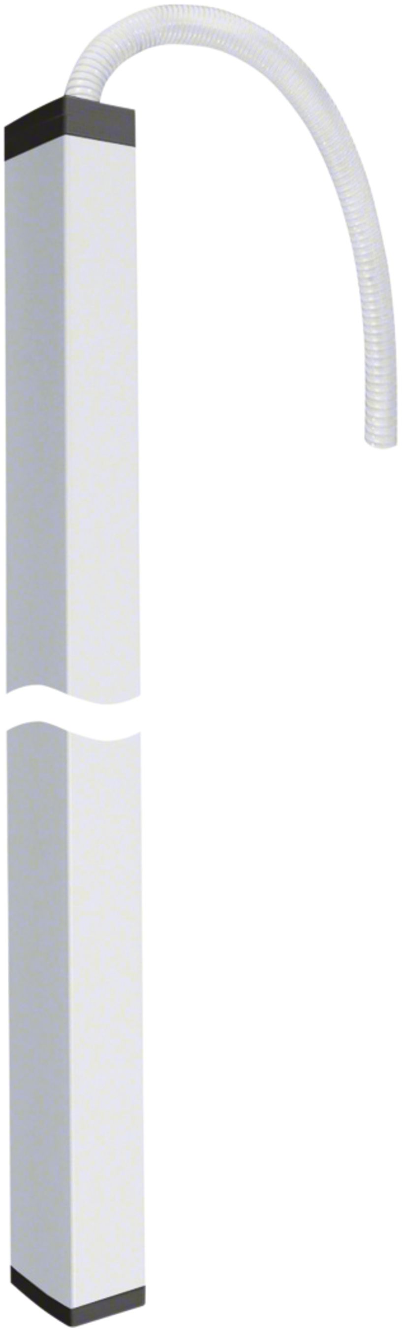 Deckenanschlusssäule tehalit DA200 2× Flextechnik H=2m verkehrsweiss
