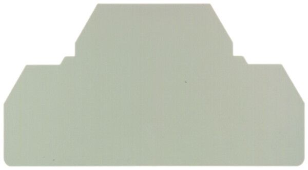 Paroi de fermeture/intermédiaire Weidmüller ZAP/TW ZDK2.5 79×43mm beige