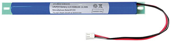 Accu ESYLUX OLIVIA-2 BATTERY LiFePO4 4500mAh blu