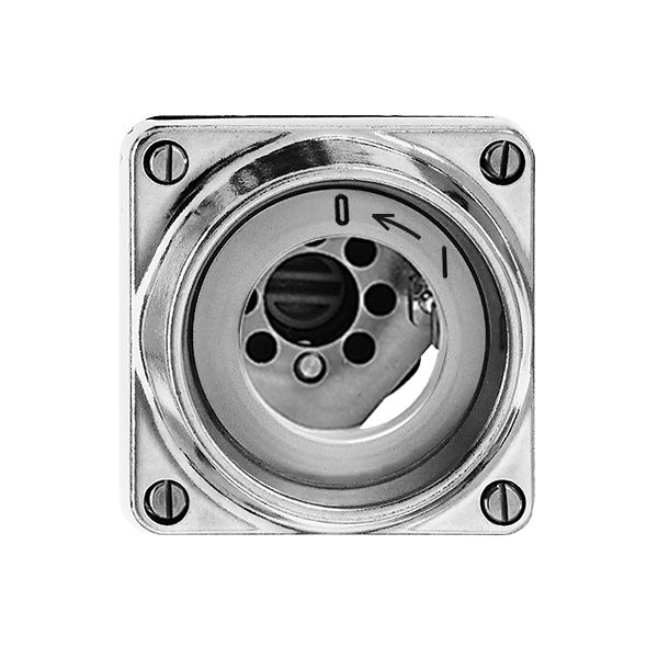 Contact pivot. INC hum.0<-1/1L Al poli, pour serr.de sûr, s.cyl