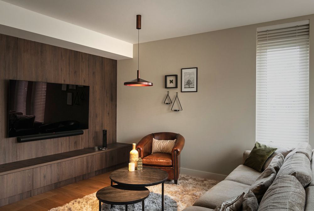 EB-LED-Pendelleuchte SLV LALU 9.5W 680lm 3000K DIM Ø34.5mm Bronze