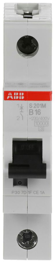 Leitungsschutzschalter ABB S201M-B16 16A B 10kA