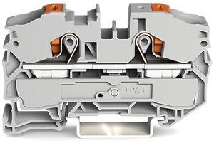 Borne de passage WAGO TopJob-S 16mm² 2L gris série 2216
