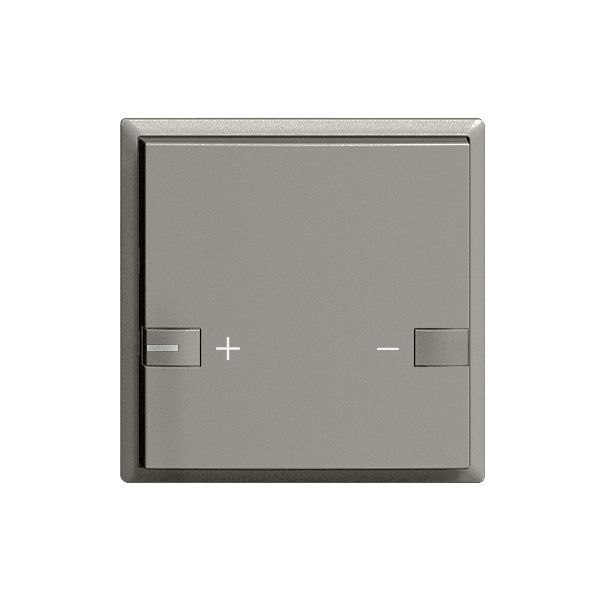 UP-Taster ZEP Universaldimmer 1K/1T mit LED EDIZIOdue dunkelgrau