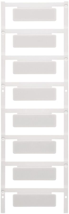 Marcatore per apparecchi Weidmüller MultiCard CC 15×45mm PA66 bianco
