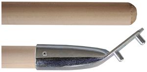 Besenstiel Plica aus Holz, 180cm, Ø=29.5mm
