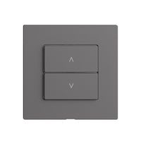 Bedienaufsatz zu Storenschalter 1K/2T Edue Wiser dunkelgrau