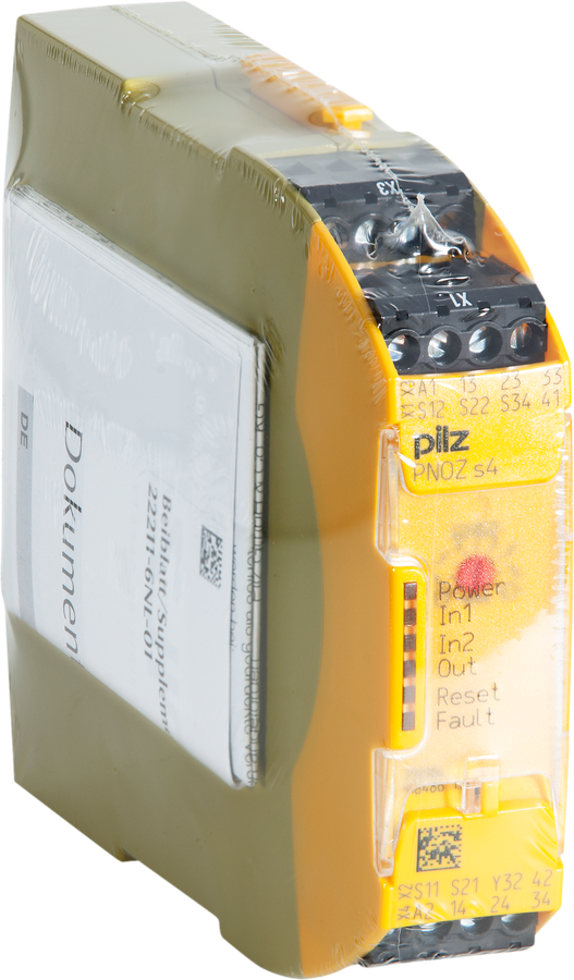 Not-Halt Schaltgerät, Schutztürwächter PNOZ s4 24VDC 3 n/o 1 n/c