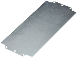 Plaque de montage Weidmüller POK MOPL 143×545×1.5mm tôle d'acier zinguée