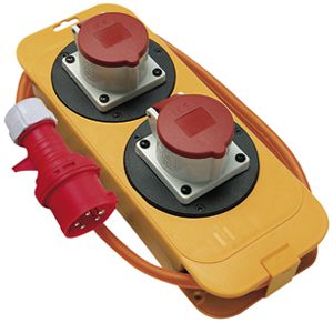 Stromverteiler Brennenstuhl CEE16 2m 4×CEE16 400V IP44