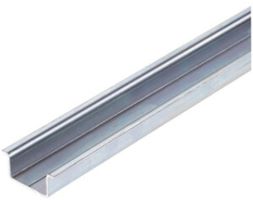Barre profilée Weidmüller TS35 35×15×2000mm acier zinguée chromé