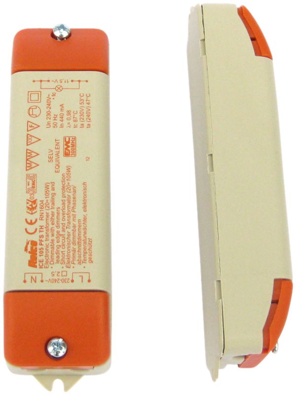 Piccolo trasformatore Hueco 230/12VAC 105W