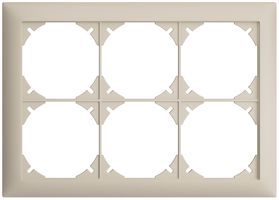 UP-Kopfzeile EDIZIOdue 2×3 crema