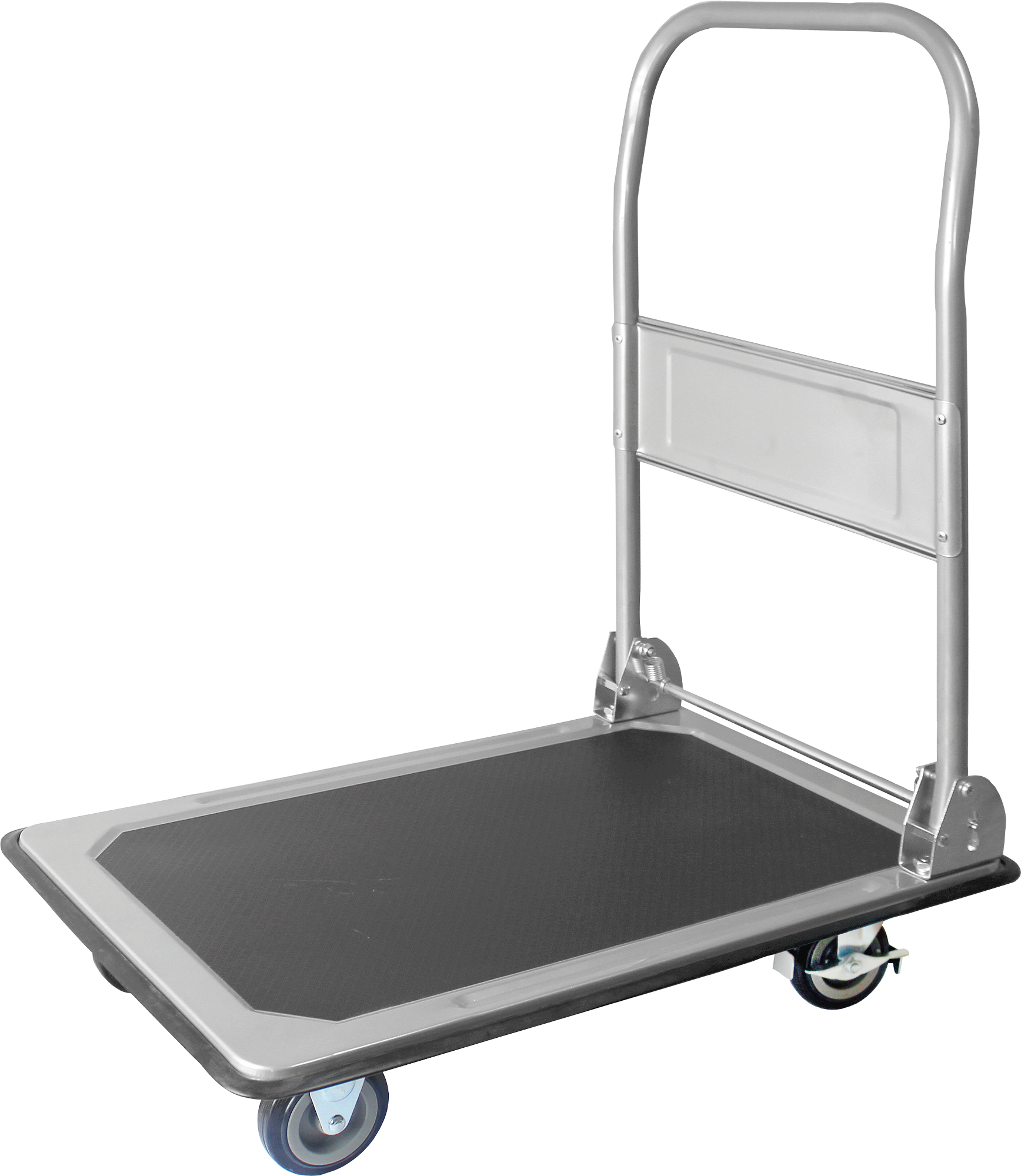 Chariot à plate-forme gris anthracite rabattable 740 x 470 x 820 mm