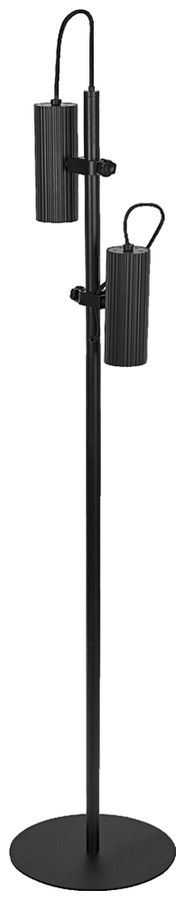 Stehleuchte LEDVANCE Decor Drums GU10 2×5W schwarz