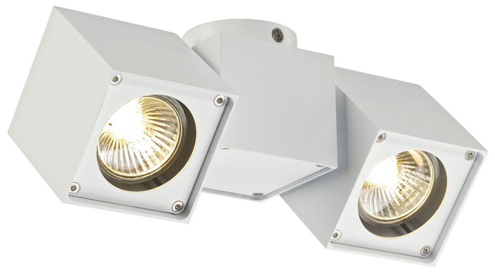 Deckenleuchte SLV ALTRA DICE SPOT, 2×GU10 50W IP20 weiss