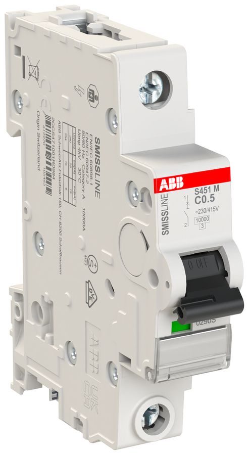 Leitungsschutzschalter SMISSLINE CLASSIC 1×0.5C 10kA