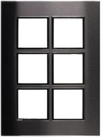 Telaio di copertura ATO 2×3 modulo, black brushed